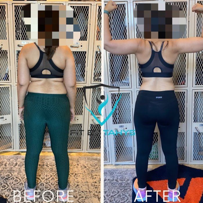 Fit By Tahys client strength results after coaching