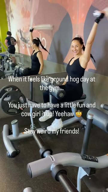 Fit By Tahys Instagram Reel: Having fun at the gym