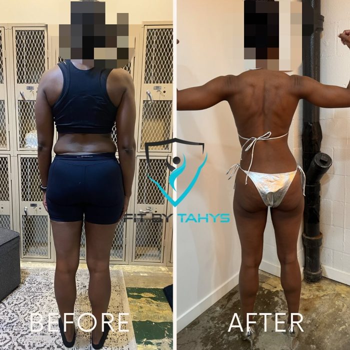 A Fit By Tahys client before and after strength training
