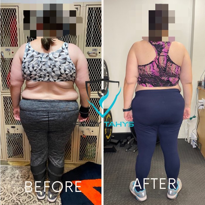 A Fit By Tahys client before and after strength training